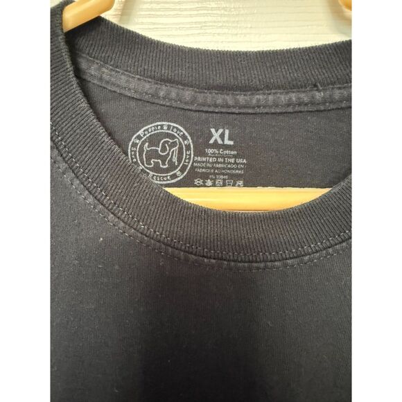 Puppie Love Dog Long Sleeve T-Shirt Size XL Black Halloween Halloween Theme - Picture 6 of 6